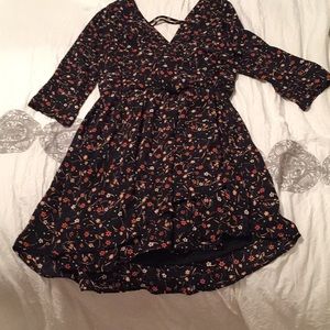 3/4 length sleeve dress
